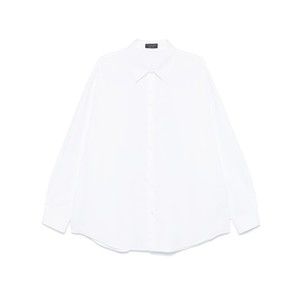 Balenciaga Relaxed Fit White Oversized Shirt With Classic Collar - NWT